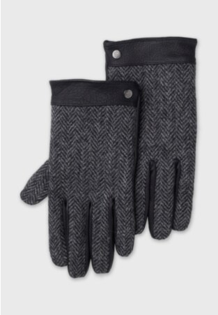 Grey Harris Tweed&reg; Gloves